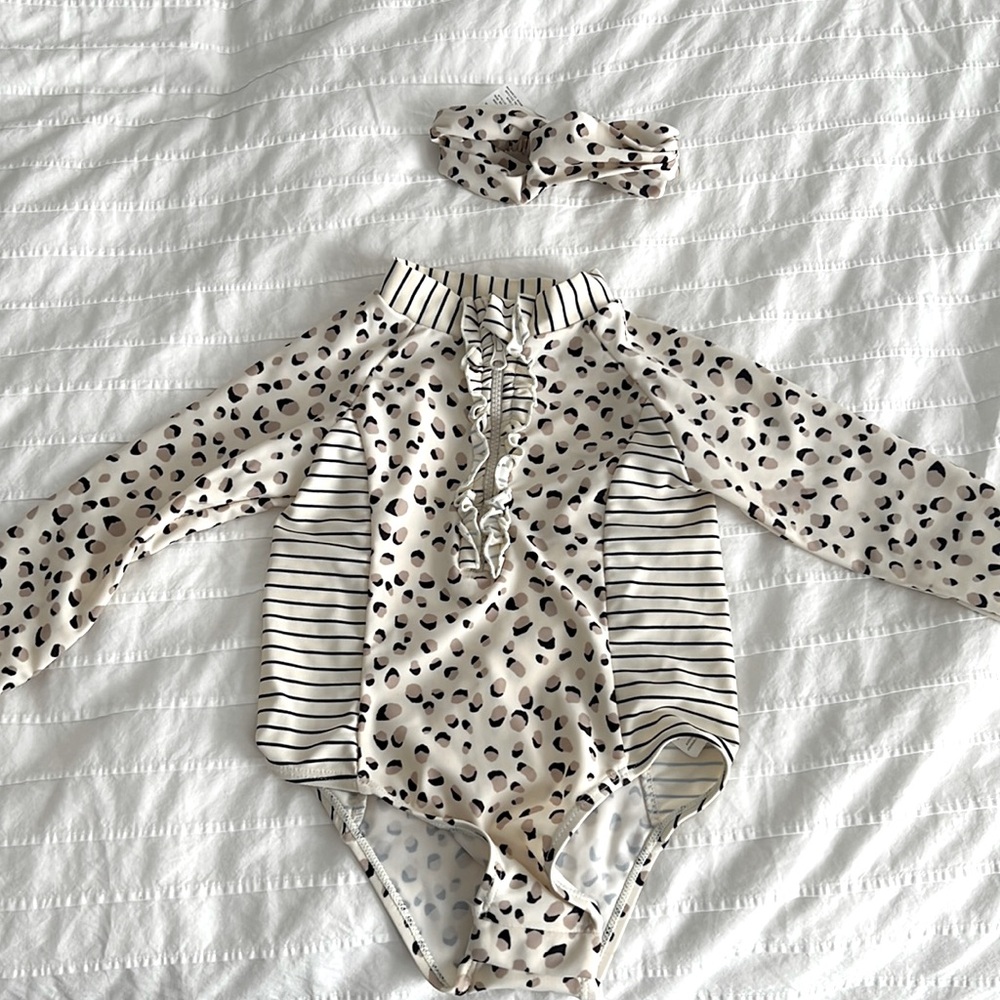 Jessica Simpson animal print swim 18month!